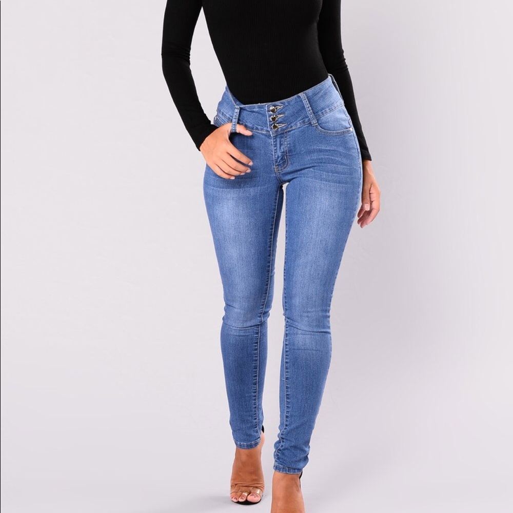Booty lifting jeans